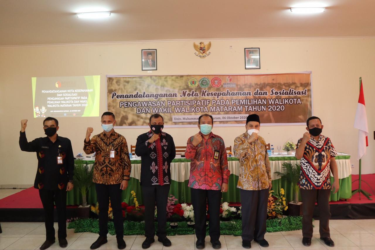 Teken MoU & Sosialisasi dengan 3 Kampus, Bawaslu Komat ; Kampus Terlibat, Pilkada Hebat