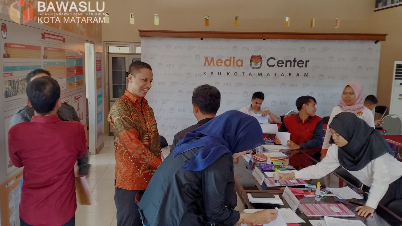 Bawaslu Kota Mataram Awasi Tahapan Rekrutmen PPK