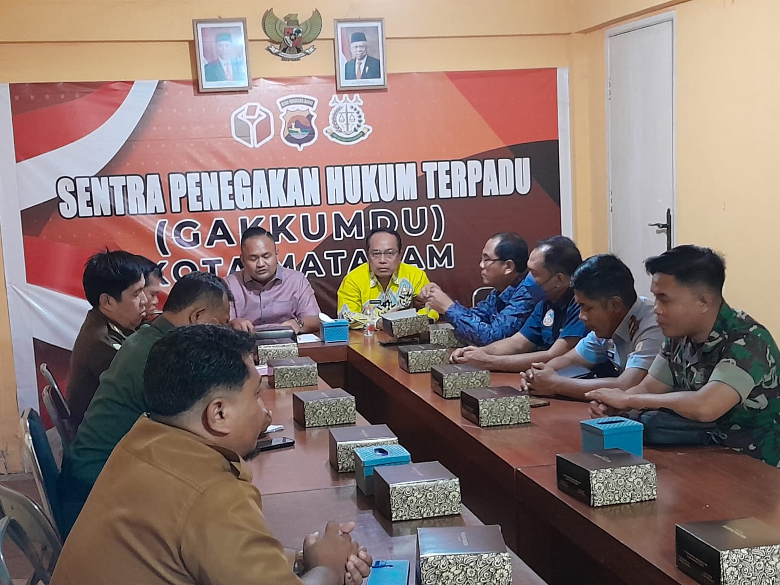 Bawaslu Kota Mataram Undang Instansi Terkait, Bahas Pembentukan 3 Pokja Pengawasan Pemilu.