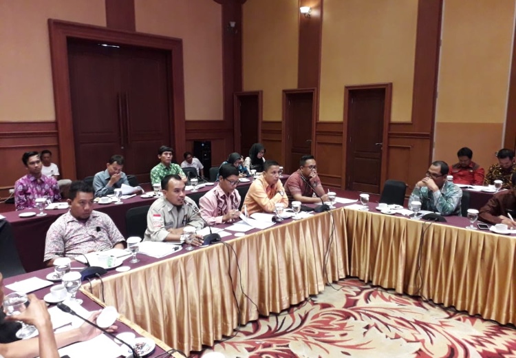 Laksanakan Rakor Rekrutmen PPS, Bawaslu Kota Mataram Beri Saran ke KPU Kota Mataram