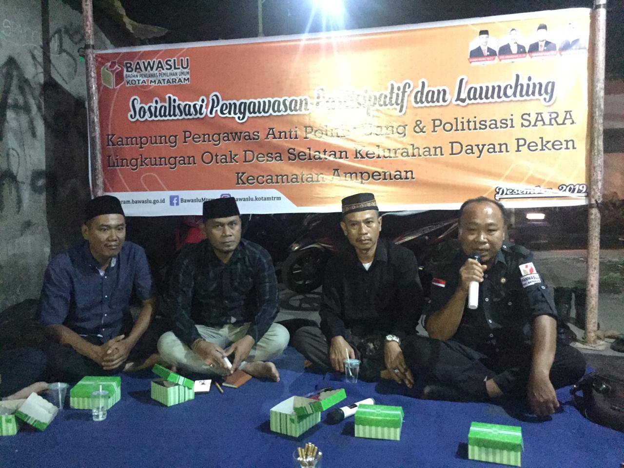 Lingkungan Otak Desa Selatan jadi Kampung Pengawasan, Camat Himbau Warga Terlibat Aktif