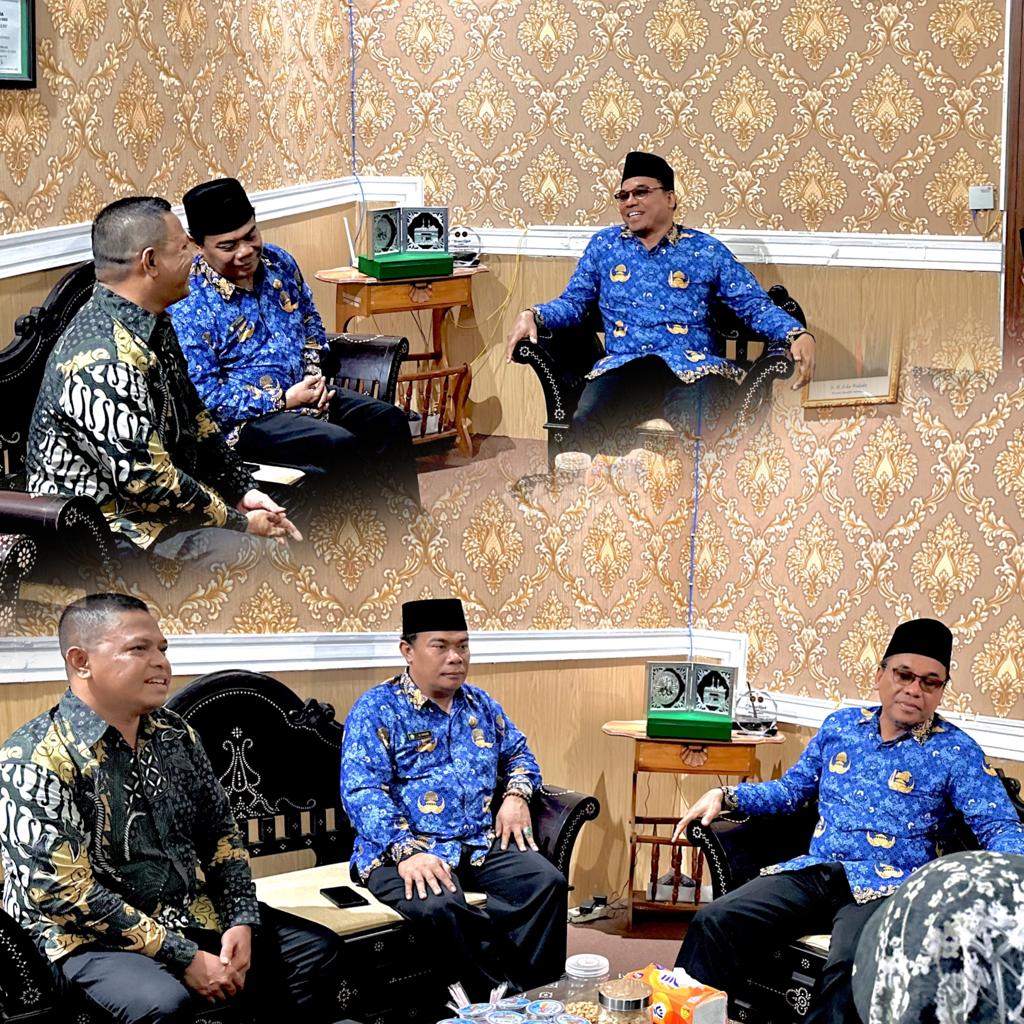 Bawaslu Kota Mataram Jalin Silaturrahim dengan Kemenag Kota Mataram, Bahas Pengawasan Partisipatif di Tempat Ibadah.