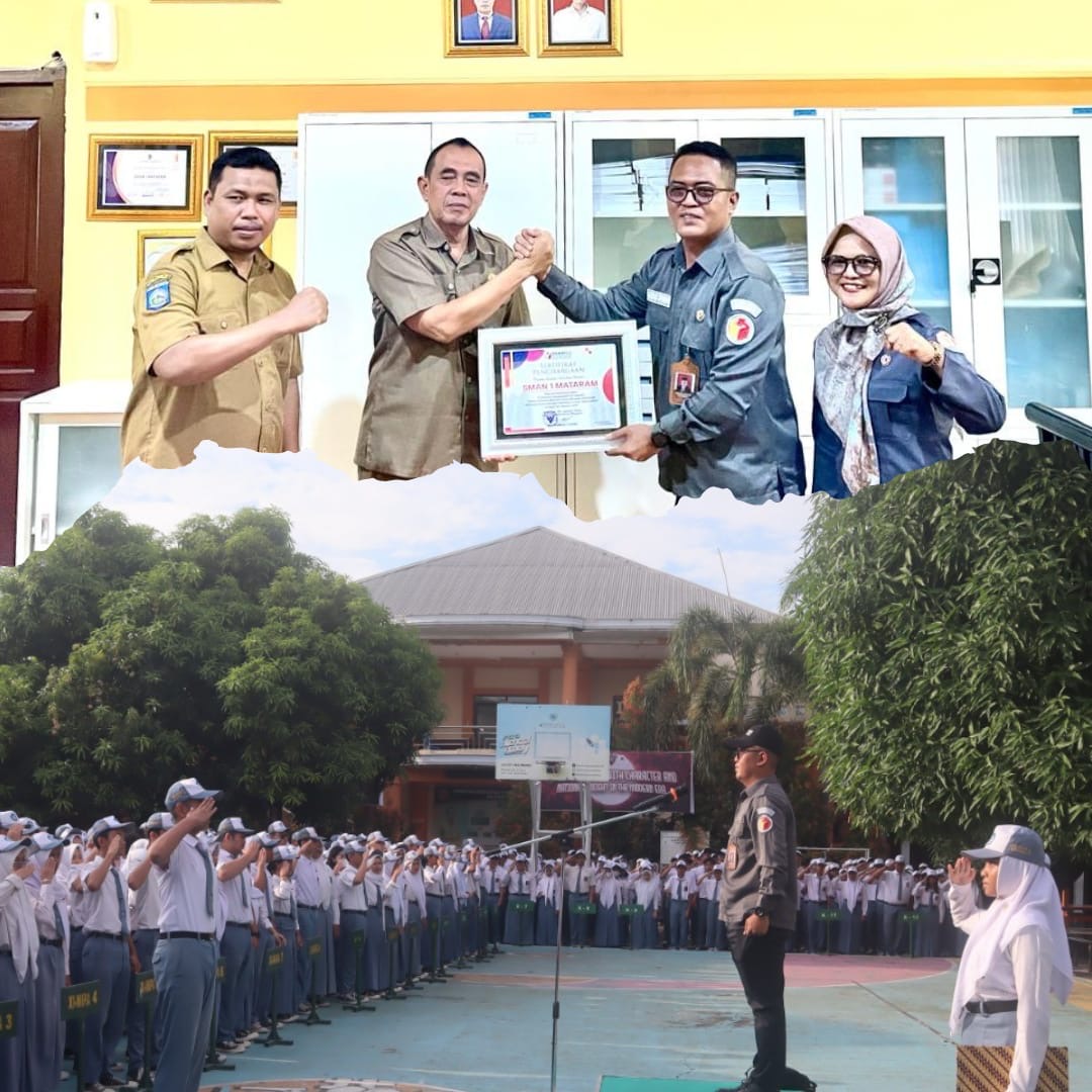 Jadi Pembina Apel, Bawaslu Kota Mataram Minta Gen Z Smansa Ikut Awasi Pemilu 2024.