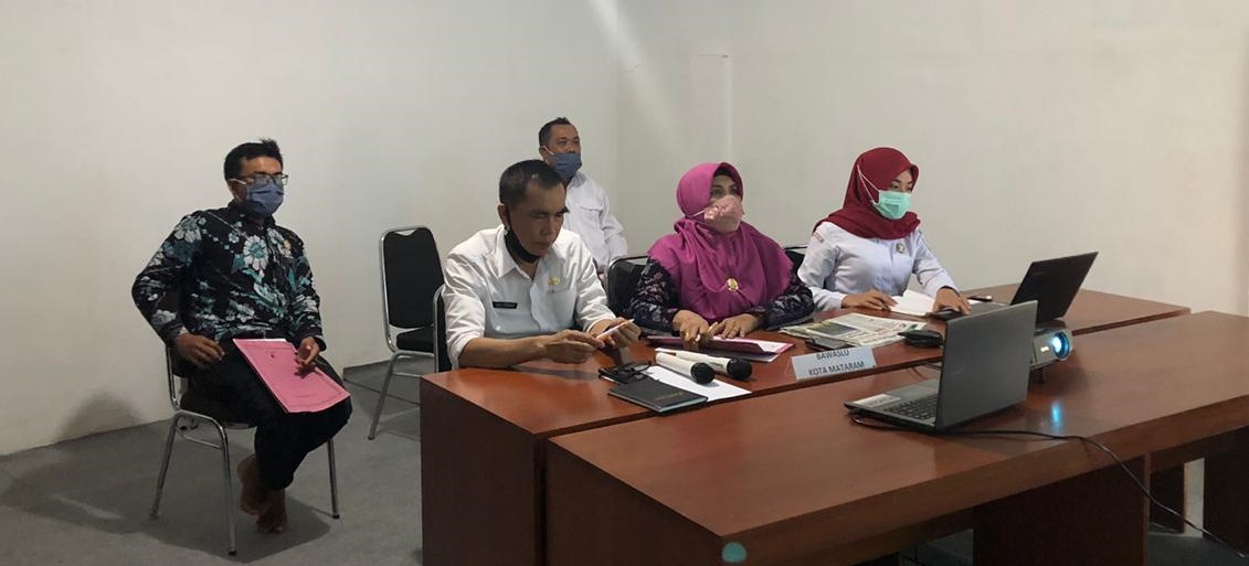 Ikuti Agenda Daring 3 Kali Sehari, Bawaslu Kota Mataram ; Kami Selalu Siap