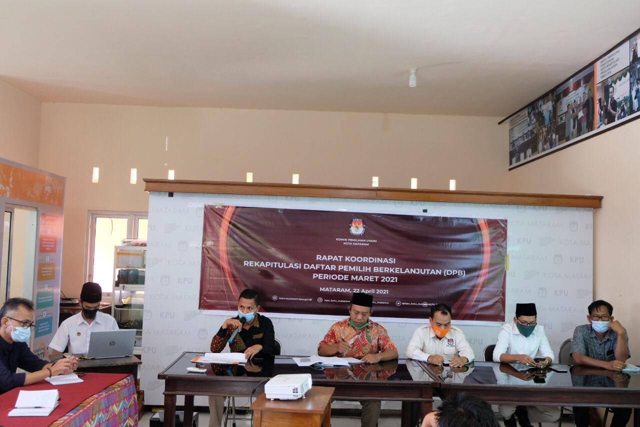 Rakor DPB Bersama KPU, Bawaslu Komat Sampaikan DPB itu Soal Hulu.