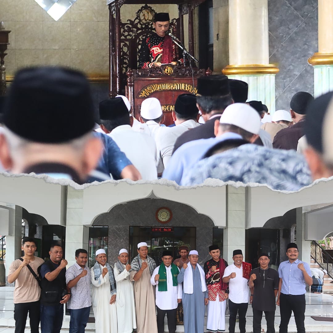 Bawaslu Kota Mataram Gandeng Khotib Masjid Qobatul Islam Seganteng, Kampanyekan Pemilu Bersih, Tolak Suap dan Politik Uang.