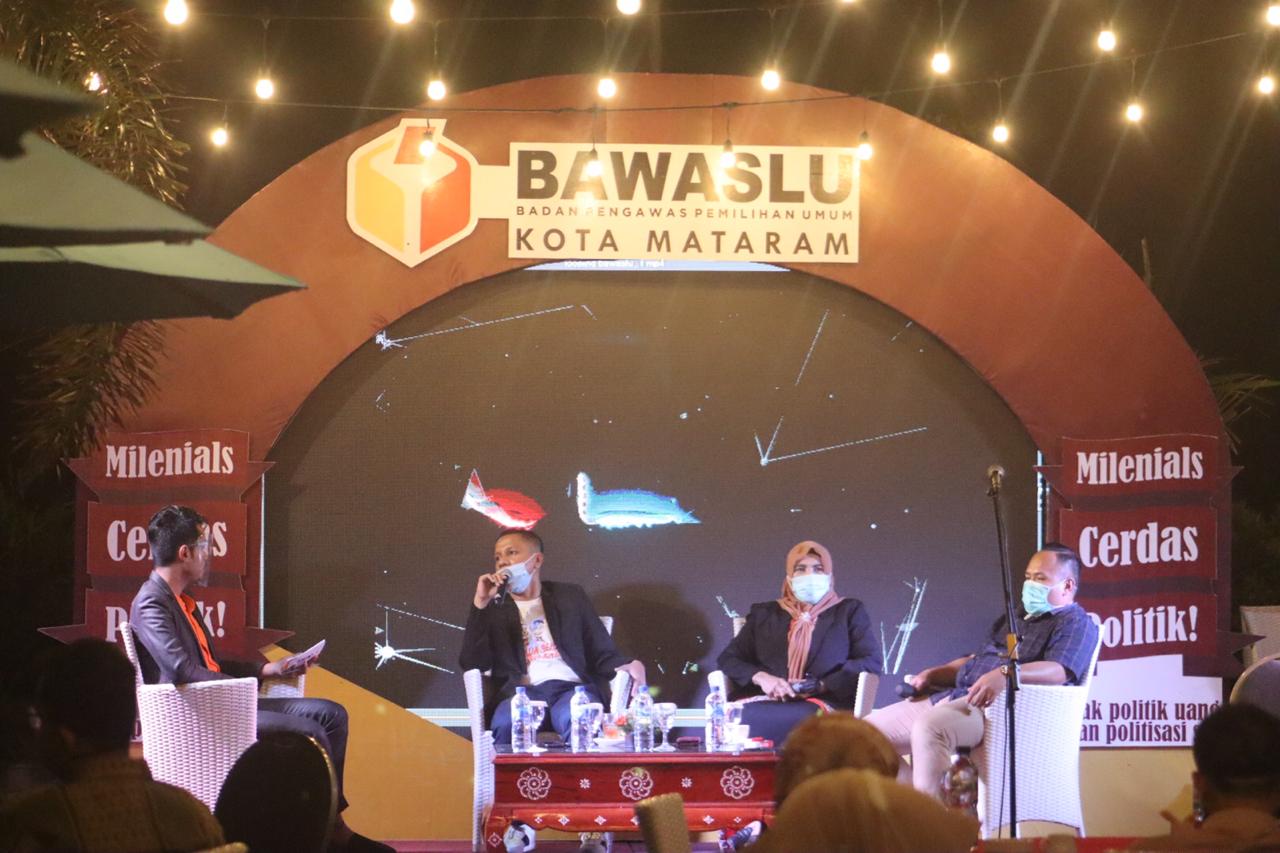 Milenial Cerdas Politik, Bawaslu Komat Tekankan Peran Penting Generasi Milenial Awasi Pilkada