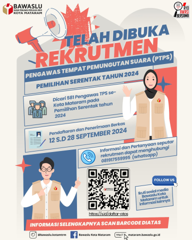 Pengumuman Rekrutmen PTPS