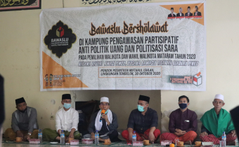 Melalui Bawaslu Bersholawat, Bawaslu Komat Bentuk Kampung Pengawasan