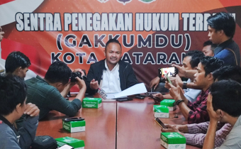 Gelar Jumpa Pers, Bawaslu Komat Jabarkan Hasil Pengawasan Kampanye Selama 1 Bulan.