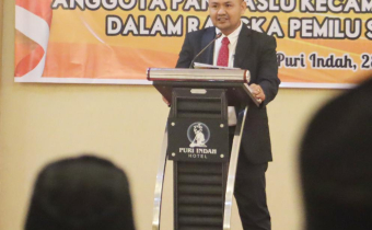 Awasi Pembentukan Badan Adhoc PPK, Bawaslu Kota Mataram Beri Imbauan ke KPU Kota Mataram.