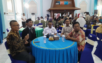 Hadiri HUT RRI, Bawaslu Kota Mataram Apresiasi Komitmen RRI Sukseskan Pemilu 2024.