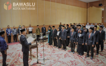 Antisipasi Penyebaran Covid-19, Bawaslu Kota Mataram Berhentikan Sementara Pengawas Adhoc