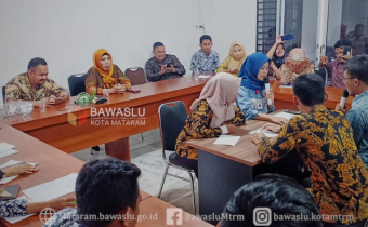 Perkuat Kapasitas SDM, Kordiv HPPS Laksanakan Coaching Clinic Tata Cara Penerimaan Laporan Dugaan Pelanggaran Pemilihan.