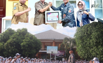 Jadi Pembina Apel, Bawaslu Kota Mataram Minta Gen Z Smansa Ikut Awasi Pemilu 2024.