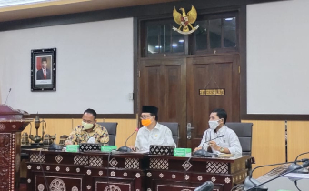 Hadiri Desk Pilkada, Bawaslu Komat Sampaikan Beberapa Kendala.