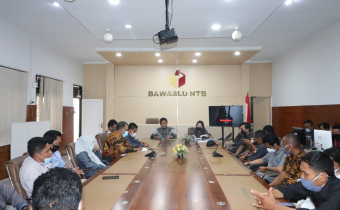 Hadiri Rapat Evaluasi HUMAS, Bawaslu Komat Buat Program Khusus Kehumasan di Tahun 2021