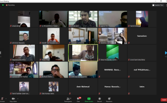 Perkuat Divisi Humas di Tengah Pandemi, Bawaslu NTB Ikuti Daring Optimalisasi Peran & Fungsi Kehumahasan Bawaslu RI.