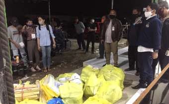 Awasi Dokumen Perbaikan Perseorangan Hingga Larut Malam, Bawaslu Komat ; Lelah yang Lillah.