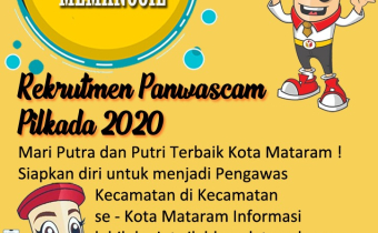 Rekrutmen Panwascam, Bawaslu Kota Mataram Ajak Putra-Putri Terbaik Mataram Ikut Seleksi