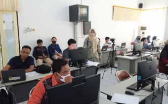 Bawaslu Kota Mataram Awasi Tes Tertulis Calon Anggota PPK.