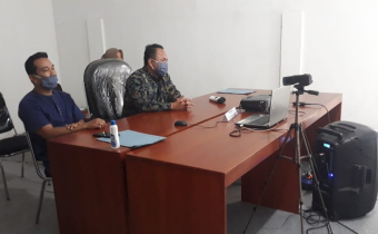 Dalami Rincian Kegiatan Pilkada, Bawaslu Kota Mataram Hadiri Meeting Online Bawaslu Provinsi NTB.