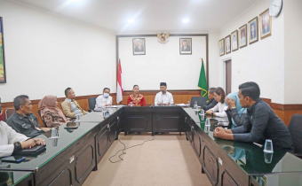 Bawaslu Kota Mataram Jalin Sinergitas dengan Kemenag Kota Mataram, Sepakat Ciptakan Pemilu Damai.